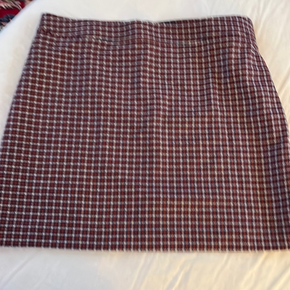 J. Crew wool skirt.